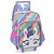 Mochila de Rodinhas Com Alça Luxcel Up4You Unicórnio Lilás - Imagem 1