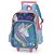 Mochila de Rodinhas Com Alça Luxcel Up4You Unicórnio Verde - Imagem 3