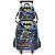 Kit Mochila de Rodinhas Lancheira Luxcel Batman Preto - Imagem 1