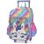 Mochila de Rodinhas Sem Alça Luxcel Up4You Unicórnio Lilás - Imagem 2
