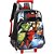 Mochila de Rodinhas Com Alça Luxcel Avengers Vermelho - Imagem 1