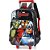 Mochila de Rodinhas Com Alça Luxcel Avengers Vermelho - Imagem 2