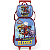 Kit Mochila de Rodinhas Lancheira Luxcel Dino Ranch Azul - Imagem 1