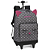 Mochila Rodinhas Com Alça Luxcel Up4You Gatinha Preto - Imagem 1