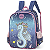 Mochila de Costas Luxcel Up4You Unicórnio Marinho Azul - Imagem 2