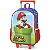 Kit Mochila Rodinhas Lancheira Luxcel Super Mario Vermelho - Imagem 4