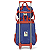 Kit Mochila Rodinhas Lancheira Luxcel Super Mario Vermelho - Imagem 2