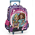 Kit Mochila Rodinhas Lancheira Luxcel Barbie Roxo - Imagem 3