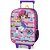 Kit Mochila Rodinhas Lancheira Luxcel Polly Pocket Roxo - Imagem 3