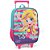 Kit Mochila Rodinhas Lancheira Luxcel Polly Pocket Verde - Imagem 4