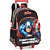 Mochila de Rodinhas Com Alça Luxcel Avengers Preto - Imagem 1