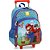 Mochila de Rodinhas Sem Alça Luxcel Super Mario Azul - Imagem 1