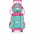 Kit Mochila de Rodinhas Lancheira Luxcel Lol Suprise Verde - Imagem 2