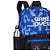 Mochila de Costas Sestini Game 2 M Plus Azul - Imagem 2
