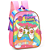 Mochila de Costas Luxcel Up4You Unicórnio Game Colorido - Imagem 1