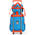 Kit Mochila de Rodinhas Lancheira Luxcel Fisher-Price Verde - Imagem 2