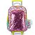 Mochila de Rodinhas Sem Alça Luxcel Up4You Unicórnio Rosa - Imagem 1