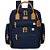 Mochila de Maternidade MasterBag Urban Classic Azul Marinho - Imagem 1