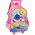 Mochila de Rodinhas Com Alça Luxcel Baby Shark Pink - Imagem 1