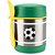 Pote Térmico Com Talher Spark Style Futebol Verde - Imagem 1