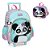 Kit Mochila de Rodinhas Lancheira Luxcel Up4You Panda Verde - Imagem 1