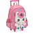 Kit Mochila Rodas Lancheira Estojo Luxcel Up4You Unicórnio - Imagem 5
