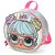 Kit Mochila Rodinhas e Lancheira Luxcel Lol Prata - Imagem 2