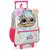 Kit Mochila Rodinhas e Lancheira Luxcel Lol Prata - Imagem 3