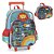 Kit Mochila Rodinhas Lancheira Luxcel Fisher-Price Verde - Imagem 1