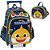 Kit Mochila de Rodinhas Lancheira Luxcel Baby Shark Azul - Imagem 1