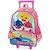 Kit Mochila de Rodinhas Lancheira Luxcel Baby Shark Pink - Imagem 2