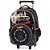 Kit Mochila de Rodinhas Lancheira Luxcel Hotwheels Preto - Imagem 2