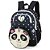 Mochila de Costas Luxcel Up4You Panda Preto - Imagem 6