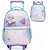 Kit Mochila de Rodinhas e Lancheira Pack Me Fresh Roxo - Imagem 1