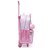 Kit Mochila de Rodinhas e  Lancheira Pack Me Cute Rosa - Imagem 3