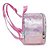 Kit Mochila de Rodinhas e Lancheira Pack Me Sweet Uni Rosa - Imagem 3