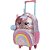 Kit Mochila de Rodinhas e Lancheira Pack Me Sweet Uni Rosa - Imagem 6