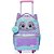 Kit Mochila de Rodinhas e  Lancheira Pack Me Cat Rosa - Imagem 10