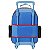 Kit Mochila e Lancheira Dermiwill Container Kids My Car Azul - Imagem 7
