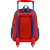 Mochila de Rodinhas Sem Alça Xeryus 16 Carros X Vermelho - Imagem 3