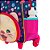 Mochila de Rodinhas Média Sestini Kids X Cat 3 Colorido - Imagem 5