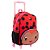 Mochila de Rodinhas Média Sestini Kids X Joaninha Vermelho - Imagem 3
