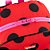 Mochila de Rodinhas Média Sestini Kids X Joaninha Vermelho - Imagem 5
