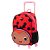 Mochila de Rodinhas Média Sestini Kids X Joaninha Vermelho - Imagem 11