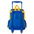 Kit Mochila Rodinha Lancheira Sestini Minions Gamer Azul - Imagem 3