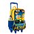 Kit Mochila Rodinha Lancheira Sestini Minions Gamer Azul - Imagem 5