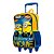 Kit Mochila Rodinha Lancheira Sestini Minions Gamer Azul - Imagem 7