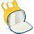 Kit Mochila Rodinha Lancheira Sestini Minions Gamer Azul - Imagem 10