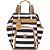 Mochila de Maternidade Hug Multifuncional Londres Listrado - Imagem 1