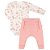 Conjunto Body Longo e Calça Saruel Hug Floresta Rosa - Imagem 1